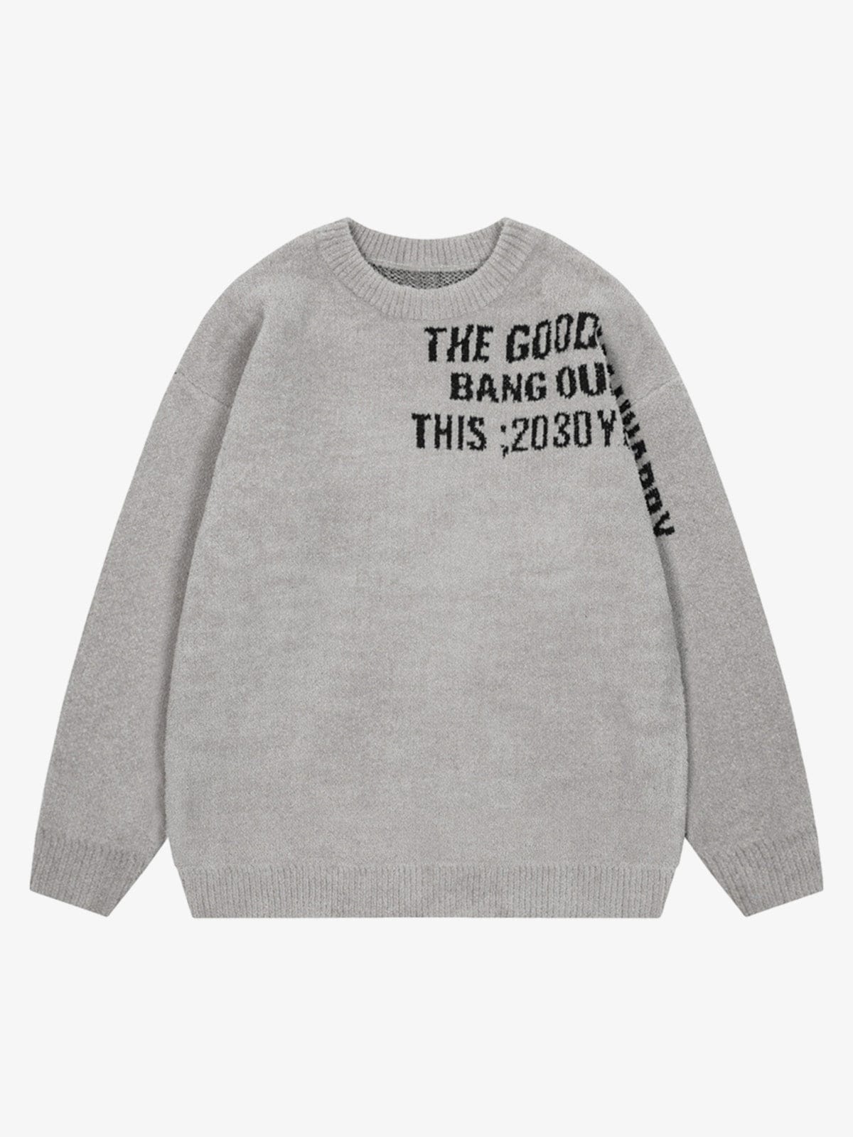 Sweat Graffiti Logo Gris — Sweat Streetwear Y2K ShineAndGlory