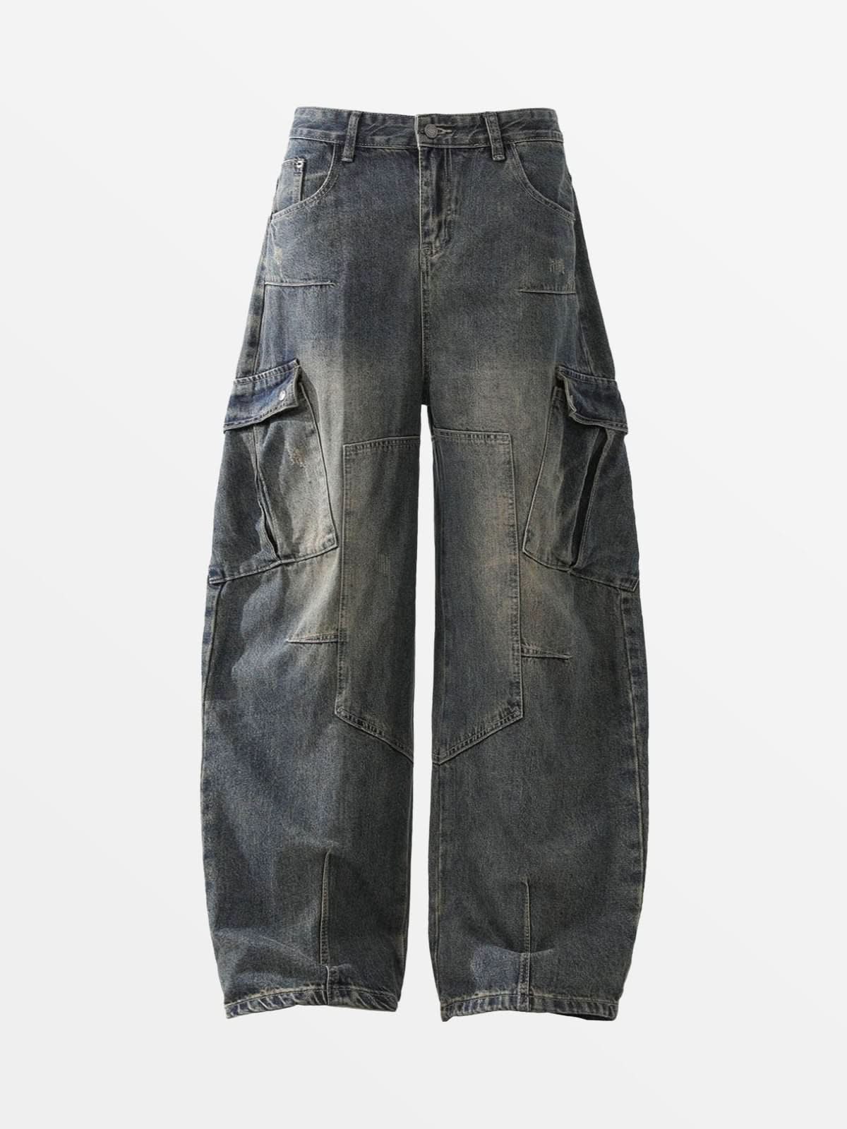 Jean Kobis Bleu marine — Jean Denim Streetwear Y2K ShineAndGlory