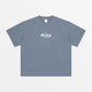 T-SHIRT "BOLIA"-SHINEANDGLORY-Gris Bleu-S-SHINEANDGLORY