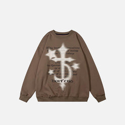 SUDADERA "CROSS STARS"
