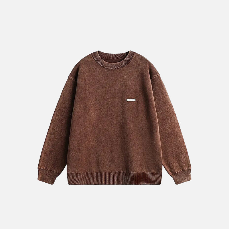 SUDADERA "PATCHED SOLID"