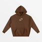 HOODIE "SINT"-SHINEANDGLORY-Coffee-S-SHINEANDGLORY
