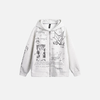 SUDADERA CON CREMALLERA "BOLD GRAFFITI"