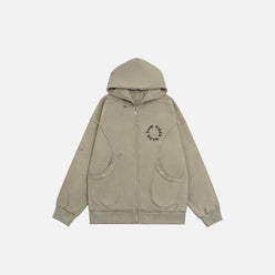 SUDADERA CON CREMALLERA "MOON"