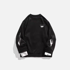 SUDADERA "LAYERED CUFF"