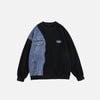 SUDADERA "DENIM MULTIBOLSILLOS"