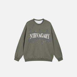 SUDADERA "LETTER LOOSE"