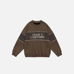 SUDADERA "LOOSE BORDADA"