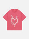 T-SHIRT "HEART FLAME"