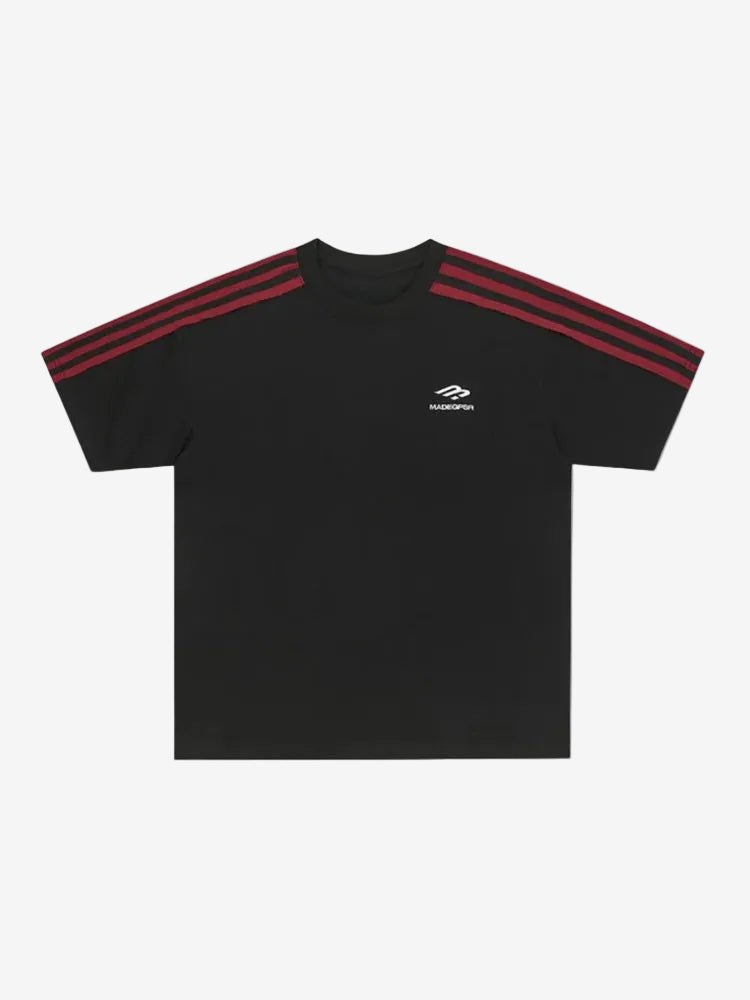 T-Shirt Performance Striped — T-Shirt Streetwear Y2K ShineAndGlory
