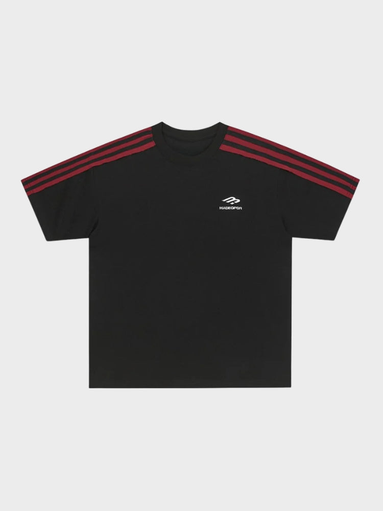 T-Shirt Performance Striped — T-Shirt Streetwear Y2K ShineAndGlory