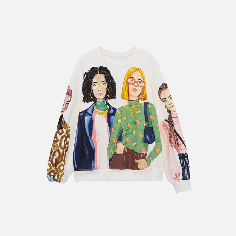 SUDADERA "GIRLS CASUAL"