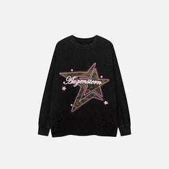 FELPA "LOOSE STAR"