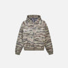 SUDADERA CON CREMALLERA "ESTAMPADO CAMUFLAJE"