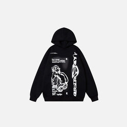 HOODIE "LANGEWEILIG"