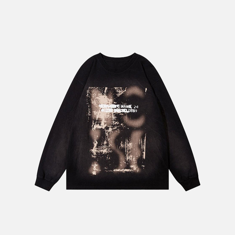 SWEAT "GRAFICA LAVATA"