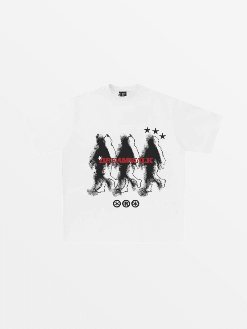 T-Shirt Dreamwalk Beige — T-Shirt Streetwear Y2K ShineAndGlory