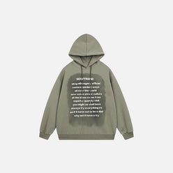 HOODIE "'JETZT"