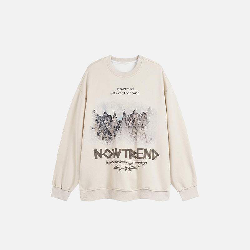 FELPA "MOUNTAIN GRAPHIC"