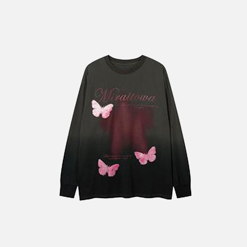 FELPA "BUTTERFLY GRAPHIC"