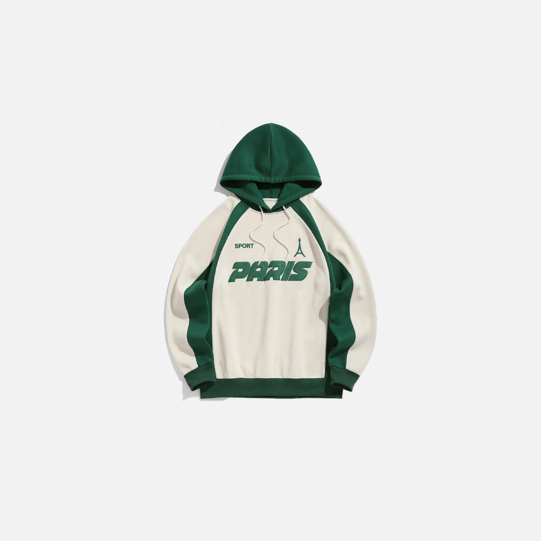 Hoodie Cozy Vert profond — Hoodie Streetwear Y2K ShineAndGlory
