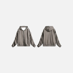 SUDADERA CON CREMALLERA "EDGY URBAN"