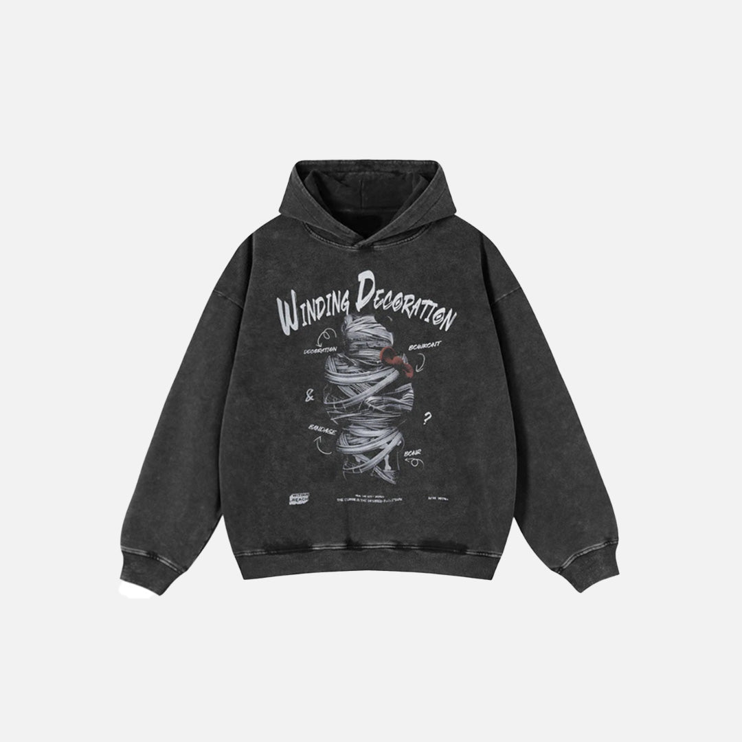HOODIE "WINDING"