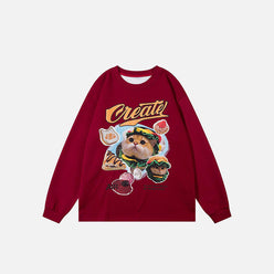 SUDADERA "GATO LINDO 9C0"