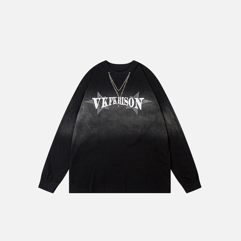 FELPA "CHAIN GRADIENT"