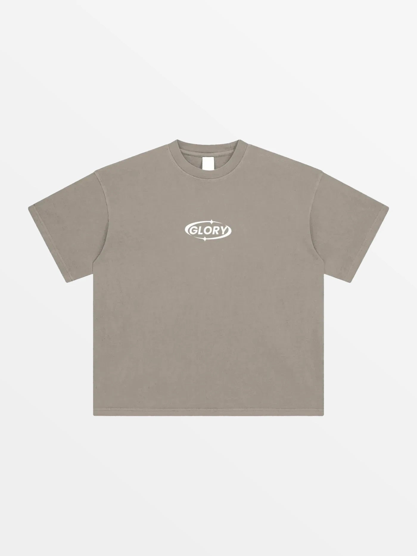 T-SHIRT "OMINE"-SHINEANDGLORY-Khaki-S-SHINEANDGLORY