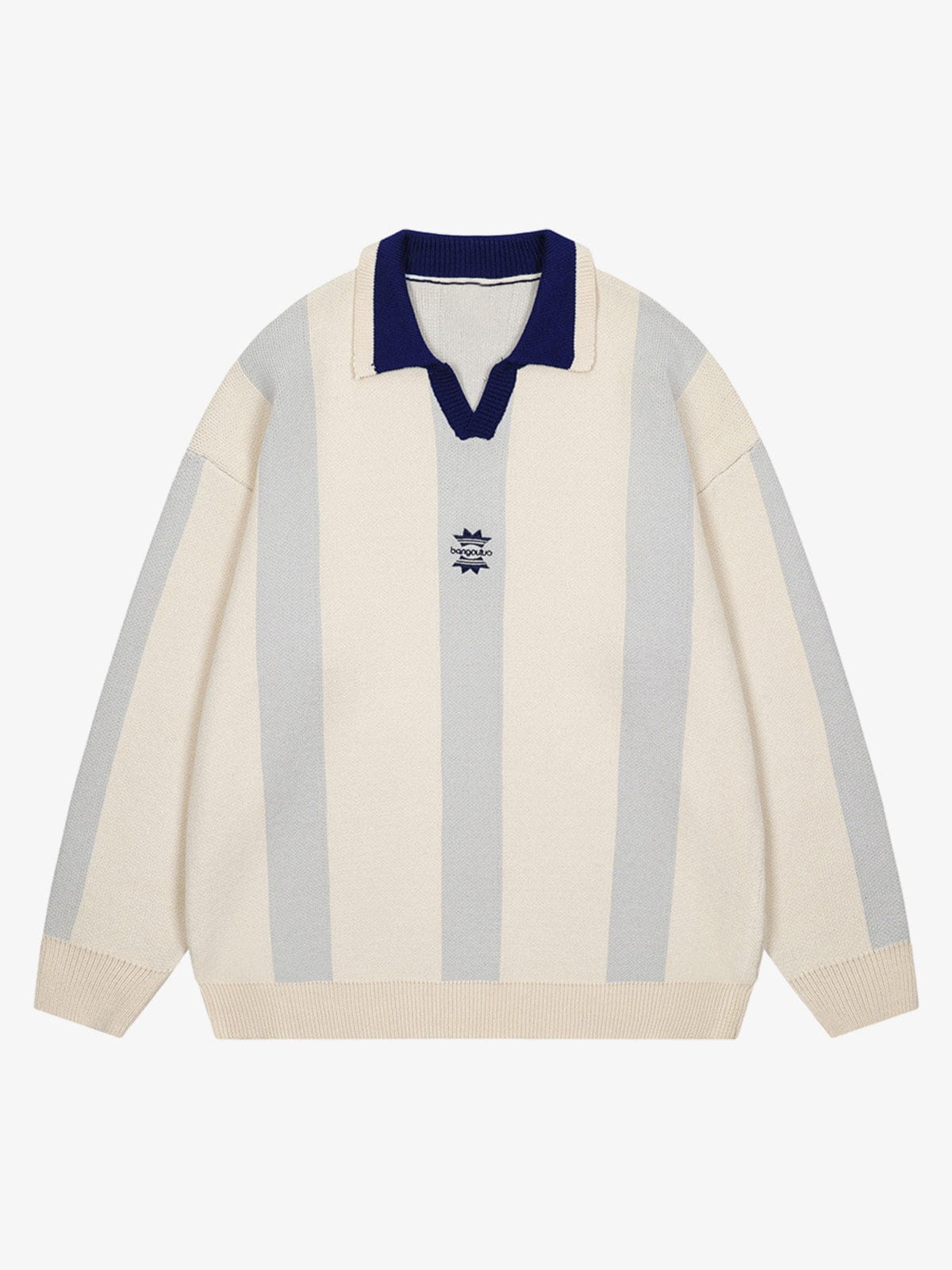 Sweat Vertical Colorblock Abricot — Sweat Streetwear Y2K ShineAndGlory
