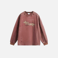 FELPA "DISTRESSED AMERICAN"