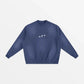 SWEAT "DOLORA"-SHINEANDGLORY-Royal Bleu-S-SHINEANDGLORY
