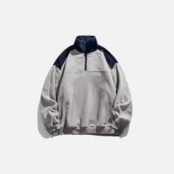SUDADERA "FURRY PATCHWORK"