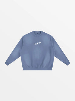 SWEAT "DIMAND"-SHINEANDGLORY-Denim Bleu-S-SHINEANDGLORY