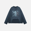 SUDADERA "PATCHWORK DISTRESSED"