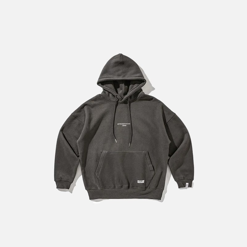 Hoodie Sorath Gris clair — Hoodie Streetwear Y2K ShineAndGlory