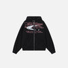 SUDADERA CON CREMALLERA "TODO O NADA"