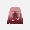FELPA "BUTTERFLY GRAPHIC"