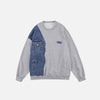 SUDADERA "DENIM MULTIBOLSILLOS"