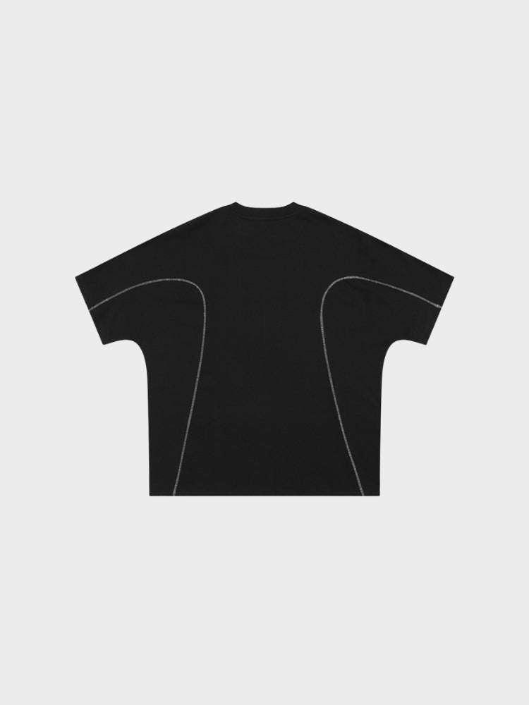 T-Shirt Gather Lining — T-Shirt Streetwear Y2K ShineAndGlory