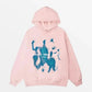 HOODIE "ANGORIA"-SHINEANDGLORY-Pink-S-SHINEANDGLORY