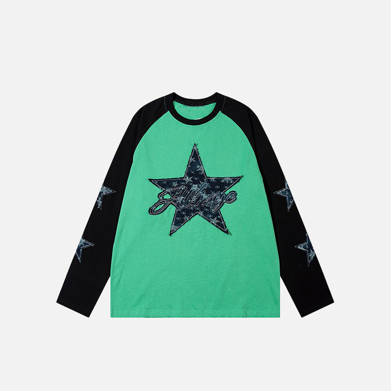 SUDADERA "DENIM STAR"