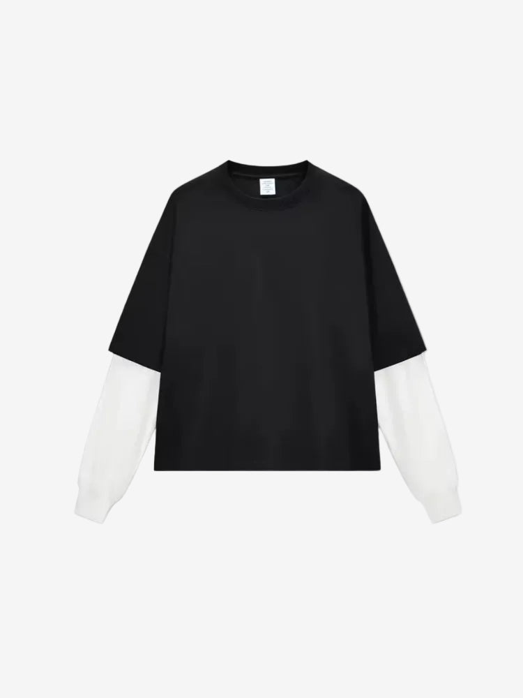T-Shirt Manches Longues Basic Duo — T-Shirt Manches Longues Streetwear Y2K ShineAndGlory