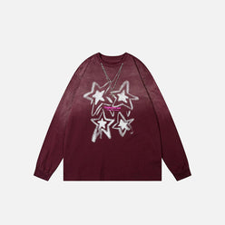 FELPA "FUZZY STARS"