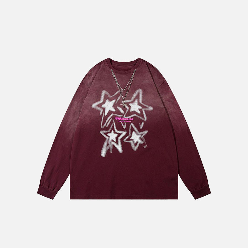 FELPA "FUZZY STARS"