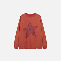 SUDADERA "BORDADO ESTRELLA"