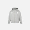 SUDADERA CON CREMALLERA "BLANK SOLID"