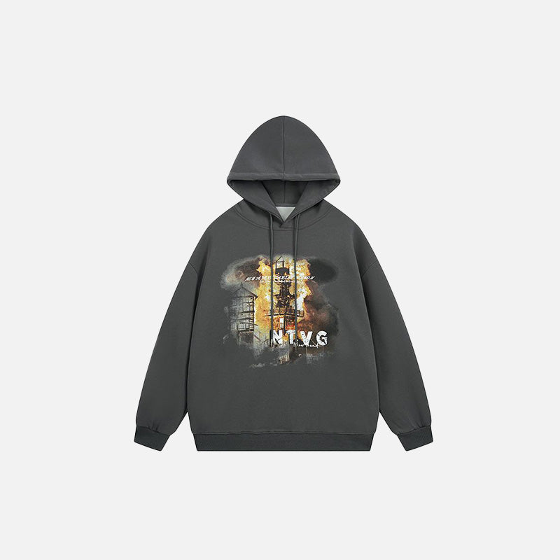 HOODIE "BURNING"