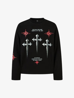 MANICA LUNGA "LETTER CROSS"